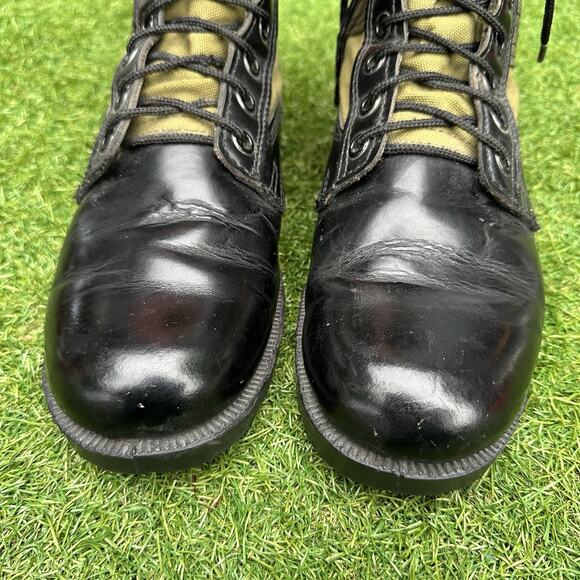 Vintage‎ 66 Vietnam War Military Field Jungle Combat Boots Mens 9R Third main image 6